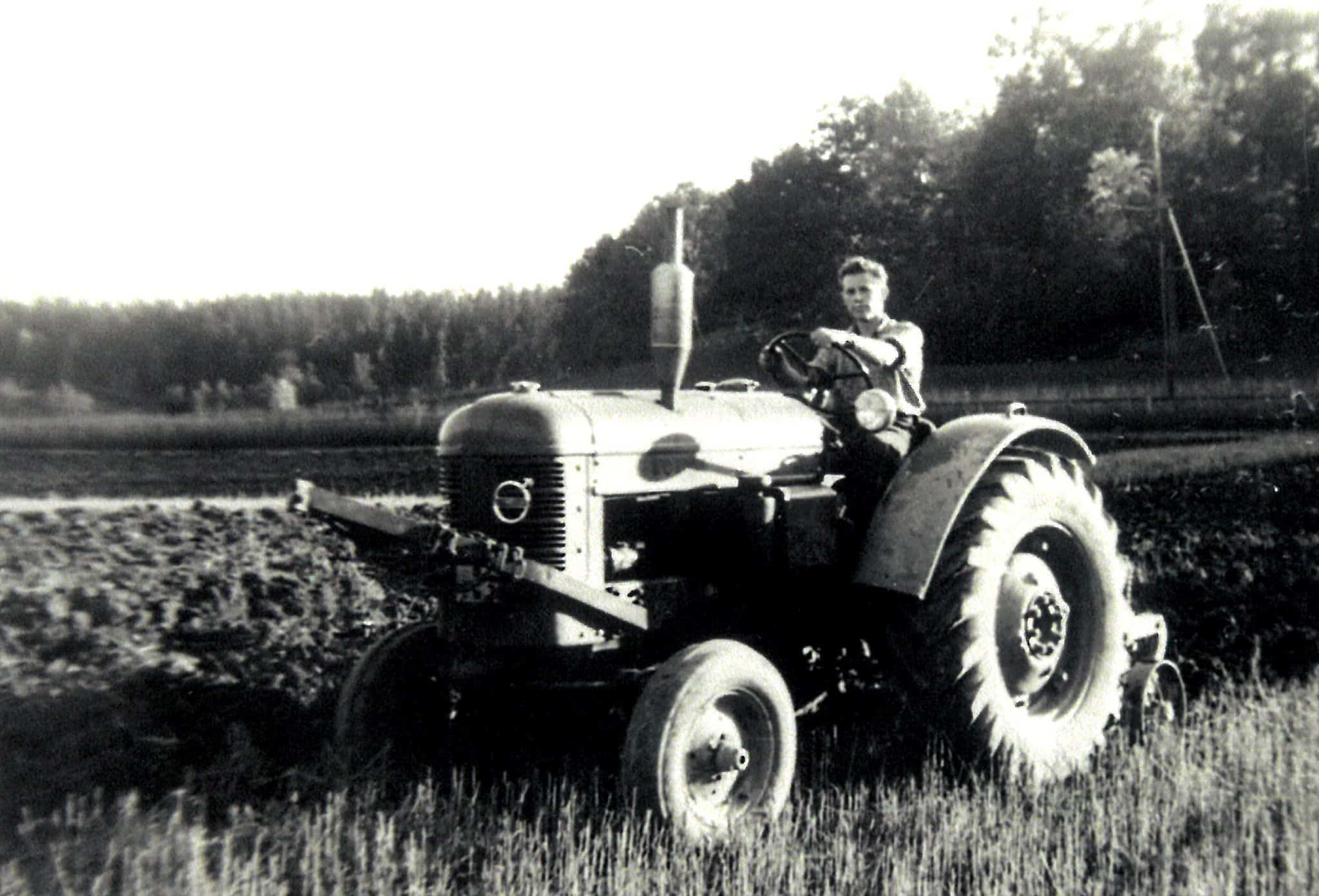 Als junger Landwirt in Schweden